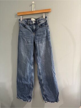 abercrombie kids Blue Wide-Leg Jeans